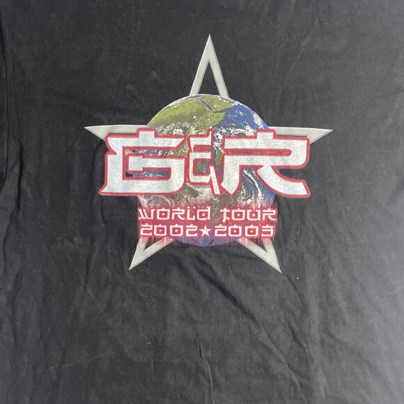 Vintage Guns N Roses XL Shirt Chinese Democracy World Tour 200-03 (Stained, read - Picture 6 of 16